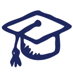 Practitioner Logo Absolventenhut