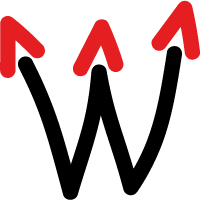 Icon: W für Willenskraft.