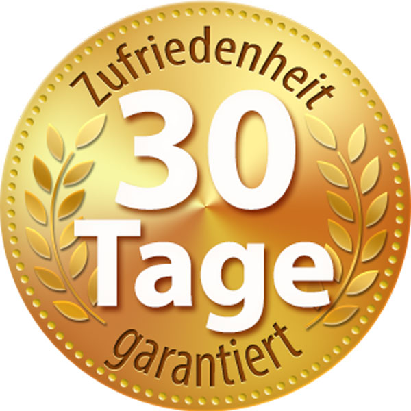 30 Tage Zufriedenheitsgarantie