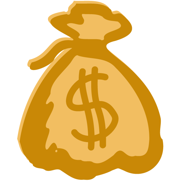 Geldsack Dollar Reichtum